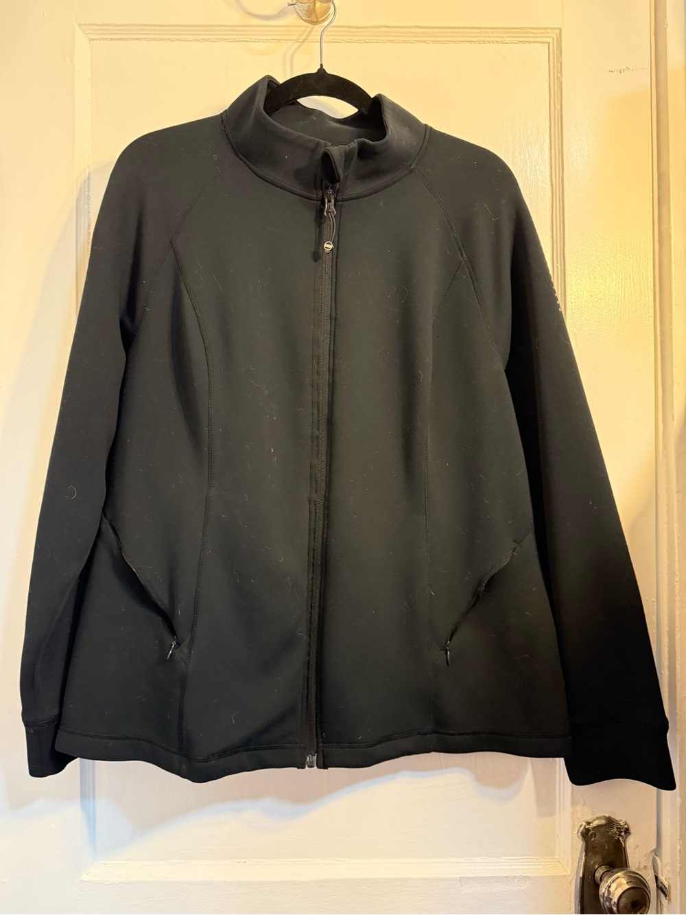 32 Degrees Black Women's Full-Zip Performance Jacket